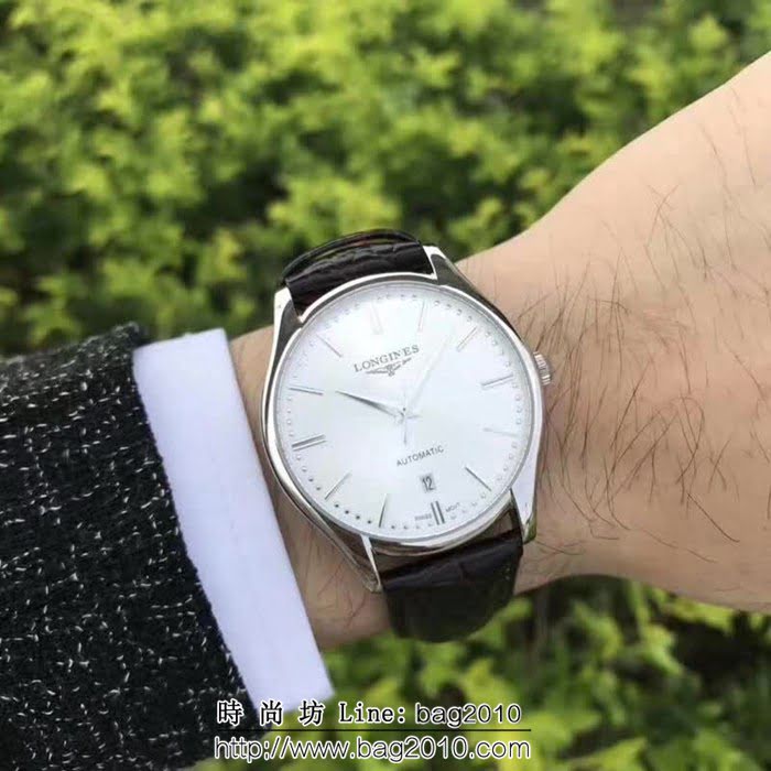 LONGINES浪琴 最新作品 精緻款男士腕表 WSS0492